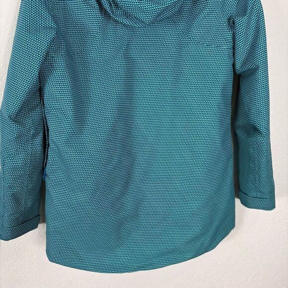 Under Armour Storm Light Blue Patterned Hooded Ski/Snowboard Fleece Lined Winter - Picture 10 of 13